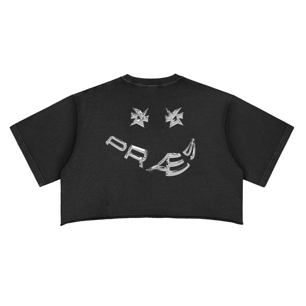 PRÆS Washed Crop Top